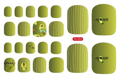 Pegatinas de Manicura para Pies Diseño Verano - Image 9