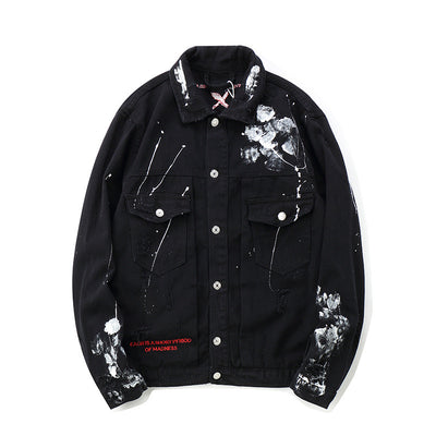 Chaqueta Denim Suelta con Solapa Tipo Abrigo - Image 13