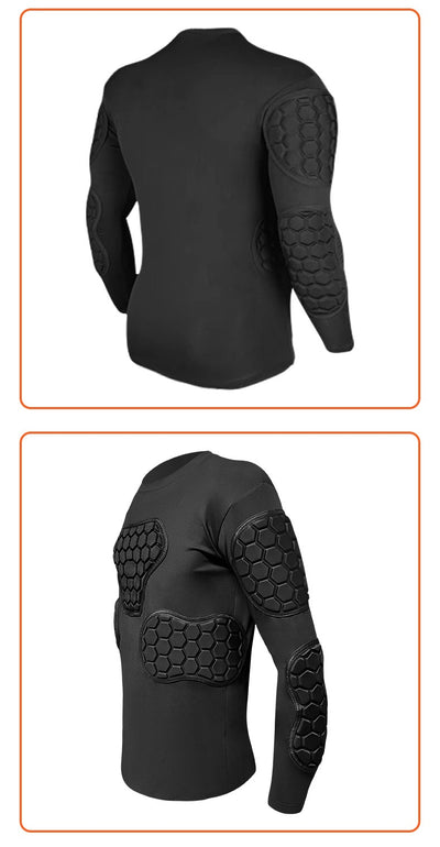Armadura de Protección para Portero - Camiseta Deportiva de Manga Larga - Image 17