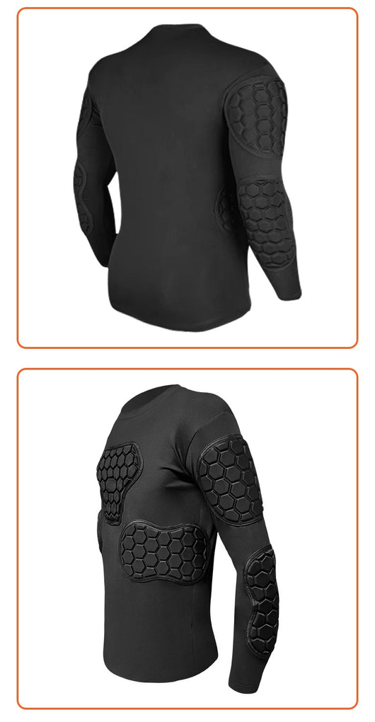 Armadura de Protección para Portero - Camiseta Deportiva de Manga Larga - Image 17