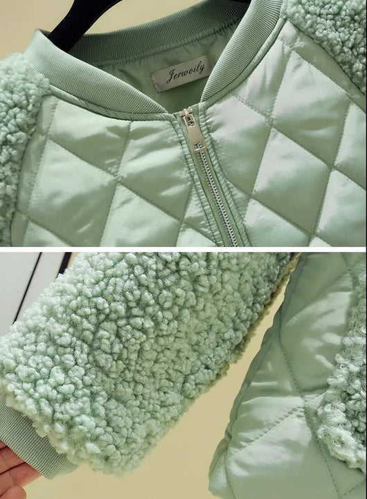 Chaqueta Acolchada de Algodón con Costuras Reforzadas para Mujer - Image 18