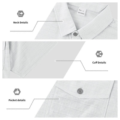 Traje Ejecutivo de Manga Corta para Hombre - Image 28