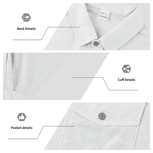 Traje Ejecutivo de Manga Corta para Hombre - Image 28