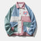Chaqueta Acolchada Corta Estilo Western para Mujer - Abrigo Suelto y Cálido