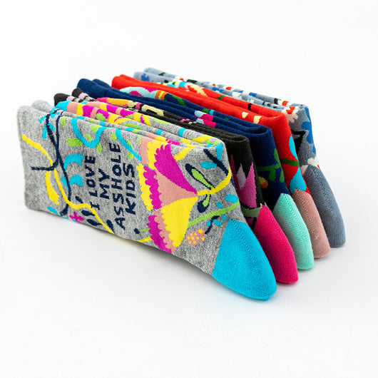 Calcetines Medianos para Hombre con Combinación de Colores - Image 12