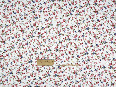 Tela de Algodón con Flores Pequeñas en Tonos Claros - Image 28