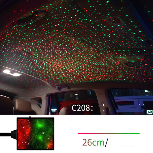 Proyector de Luces Estrelladas USB - Iluminación LED Galaxia para Auto e Interior - Image 13