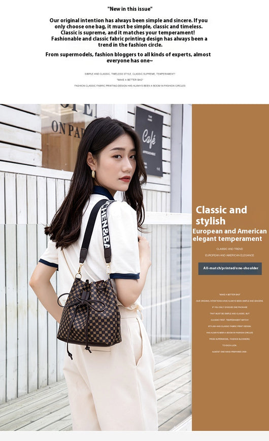 Bolso Bucket de Cuero PU Multicapa para Mujer - Bolso Crossbody Elegante y Versátil - Image 12
