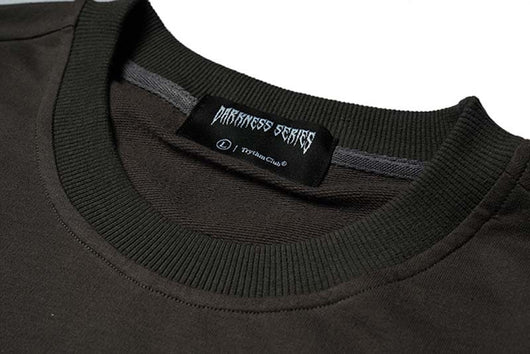 Playera Hombre Manga Larga Suelta con Estampado de Caracteres - Image 10