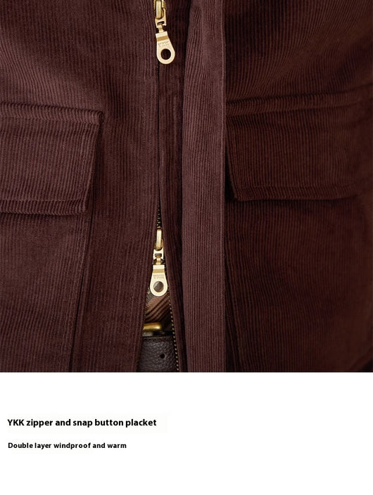 Chaqueta de Pana Casual para Hombre - Image 31