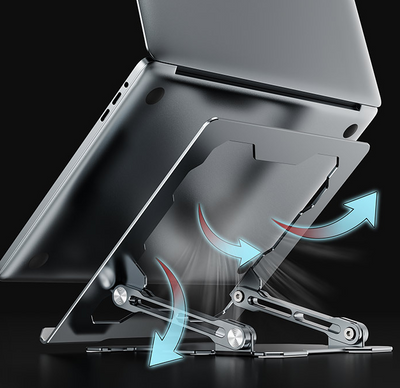 Soporte Ajustable para Laptop en Aluminio - Base Portátil Ergonómica - Image 19