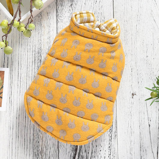 Abrigo Térmico Reversible para Perros - Chaleco de Algodón Doble Cara - Image 10