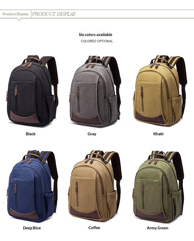 Mochila Minimalista para Hombre con Gran Capacidad - Image 24