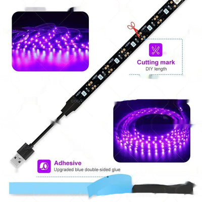 Luz LED de Crecimiento para Invernadero y Germinación de Semillas - Image 4