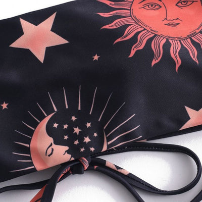 Bikini Deportivo con Cortes Laterales y Estampado de Estrellas - Image 12