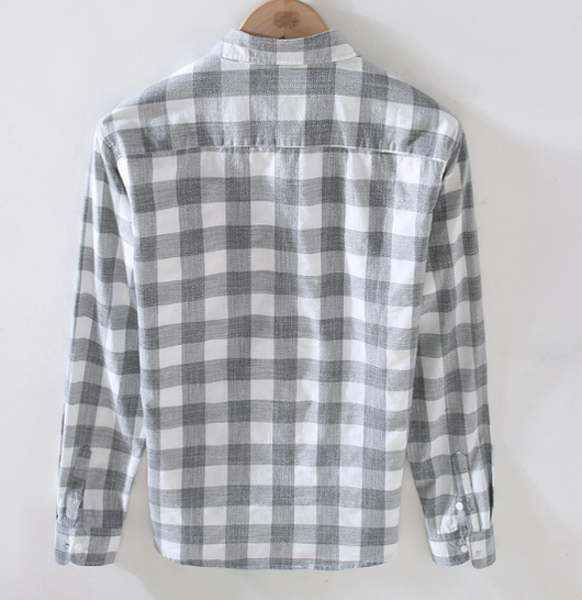 Camisa Casual Suelta con Cuello Cuadrado para Hombre - Estilo Moderno - Image 5