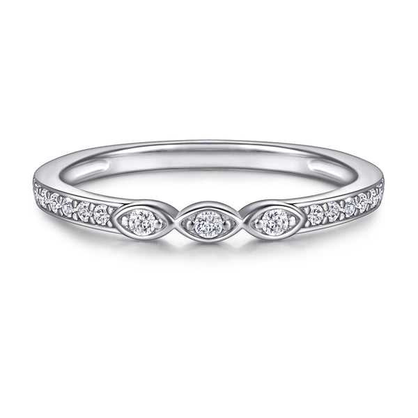 Anillo de Plata Esterlina 925 para Mujer - Diseño Europeo Apilable - Image 3