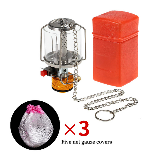 Lámpara Portátil de Gas para Camping y Pesca - Image 4