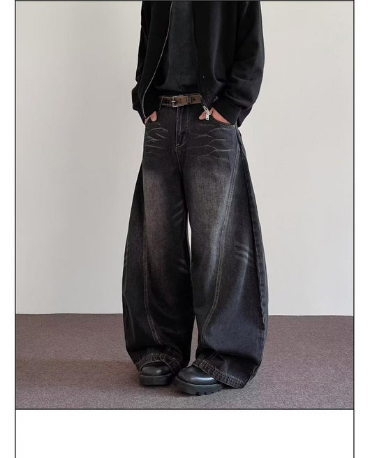 Pantalones Hombre Relaxed Premium Pierna Ancha Versátiles - Image 10