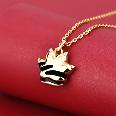 Collar Tigre Zodiacal para Mujer - Regalo Perfecto para tu Novia - Image 4