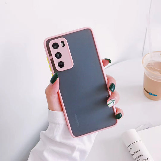 Funda Protectora Huawei con Bordes Reforzados y Diseño Bicolor - Image 2