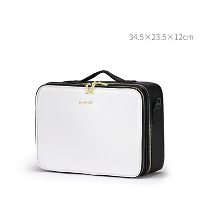 Bolsa de Maquillaje de Cuero Grande Organizadora Profesional - Image 10