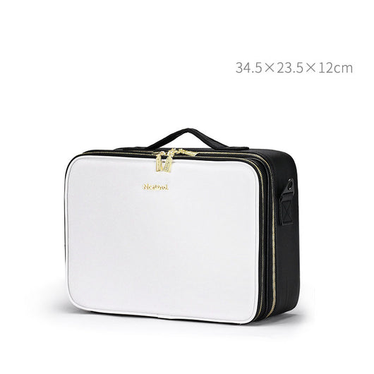 Bolsa de Maquillaje de Cuero Grande Organizadora Profesional - Image 10