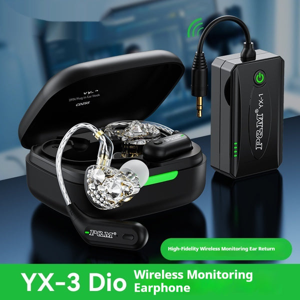 Auriculares Inalámbricos para Monitoreo en Vivo - Baile y Karaoke