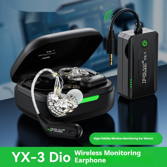 Fones de Ouvido Sem Fio para Monitoramento Ao Vivo - Dança e Karaokê