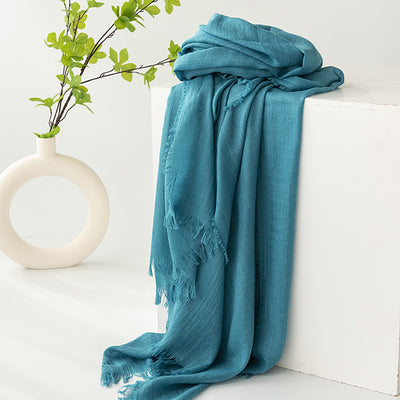 Pañuelo de Algodón y Lino Verano - Protección Solar Elegante - Image 19