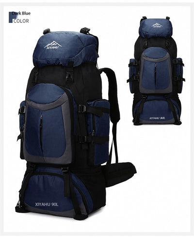 Mochila de Senderismo 90L XIYAHU - Resistente al Agua para Trekking y Acampada - Image 35