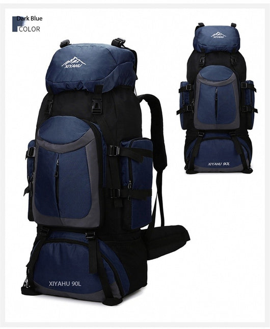 Mochila de Senderismo 90L XIYAHU - Resistente al Agua para Trekking y Acampada - Image 35