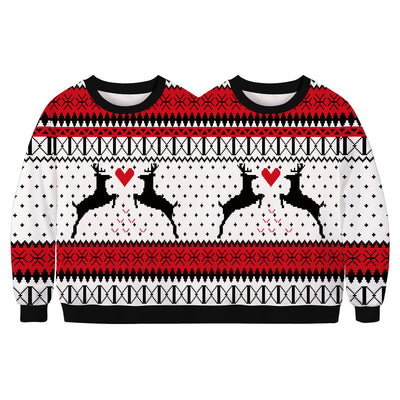 Pijama Navideño 3D para Parejas con Estampado Digital - Image 39