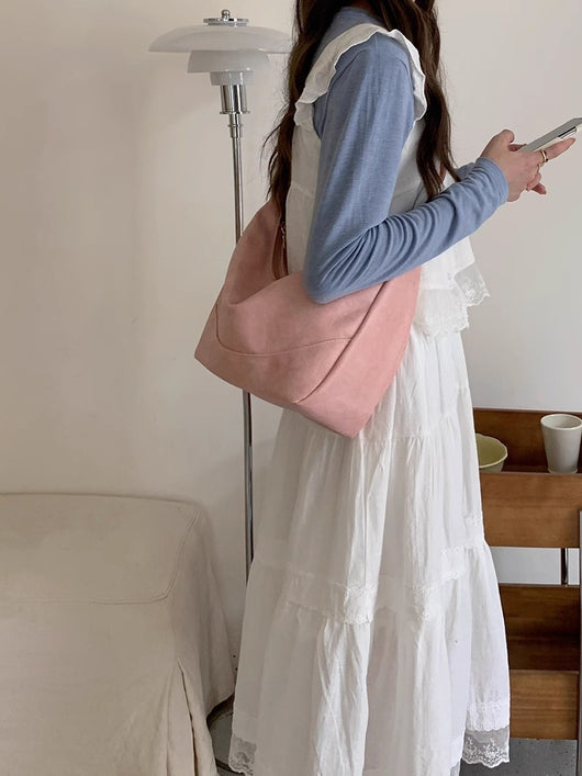 Bolso Retro de Gran Capacidad con Bandolera Ajustable para Mujer - Image 25