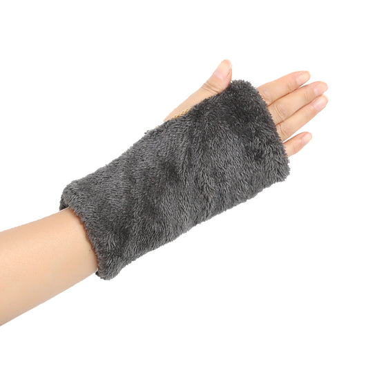 Guantes de Invierno Tejidos sin Dedos - Lana Térmica Gruesa para Mujer - Image 29