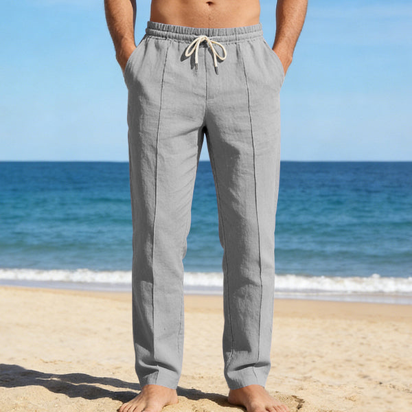 Pantalones Casuales Hombre Primavera-Otoño Corte Americano Suelto y Transpirable
