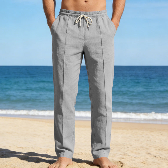 Pantalones Casuales Hombre Primavera-Otoño Corte Americano Suelto y Transpirable