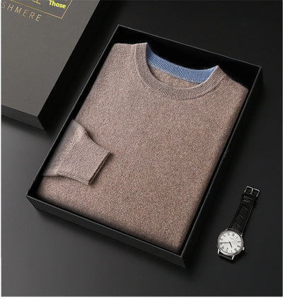 Suéter de Cuello Redondo Tejido para Hombre - Image 16