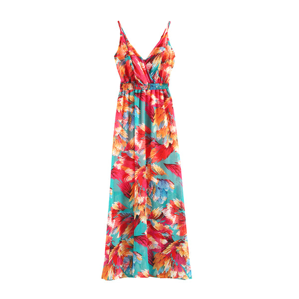 Vestido Largo con Tirantes para Verano - Image 3