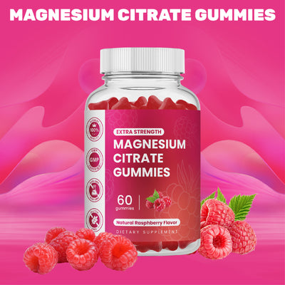 Caramelos de Magnesio Glicina - 60 Gominolas para Nutrición Diaria