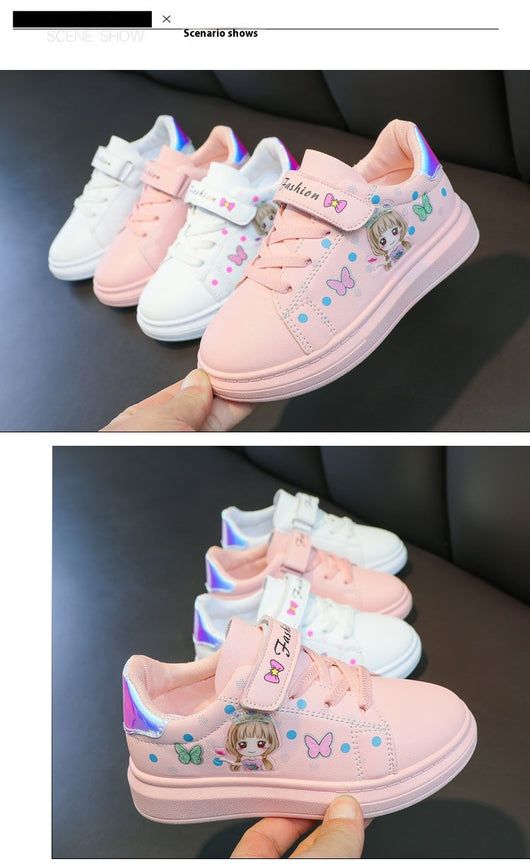 Tenis Deportivos Blancos Transpirables para Niños - Image 7