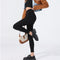 Pantalones Yoga Denim Ajustados Efecto Reductor para Mujer