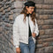 Chaqueta Acolchada Corta Slim Invierno Europa-América