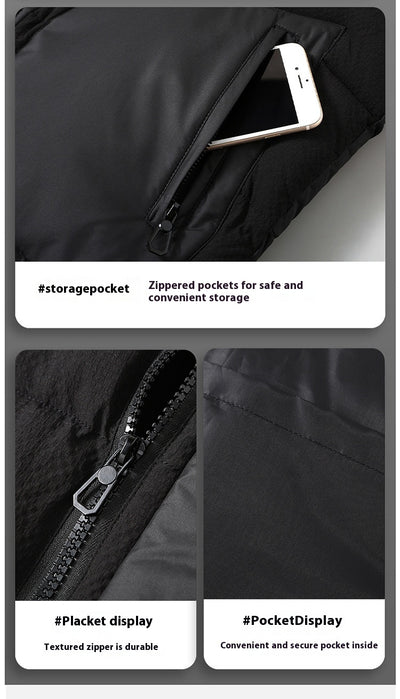 Chaleco de Invierno para Hombre con Capucha Desmontable - Image 22