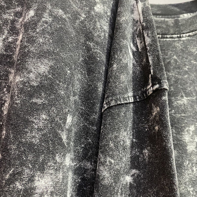Camiseta Vintage Desgastada de Manga Larga con Cuello Redondo - Image 5