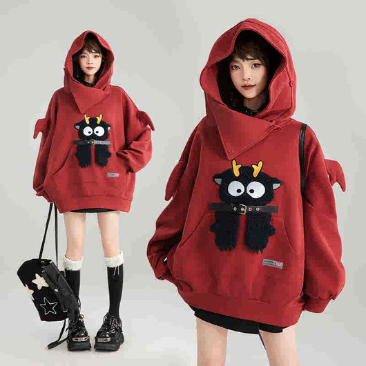 Sudadera con Capucha Estampada para Mujer - Diseño Girl Like - Image 10