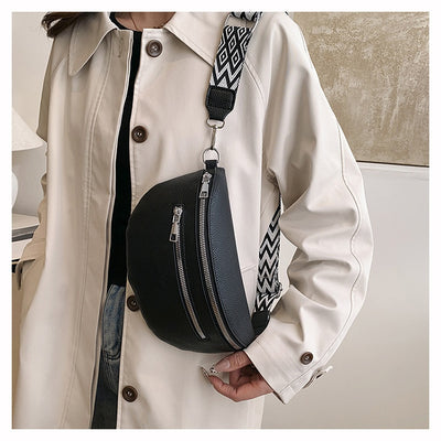 Bolso Bandolera de Gran Capacidad con Correa Ancha - Image 23