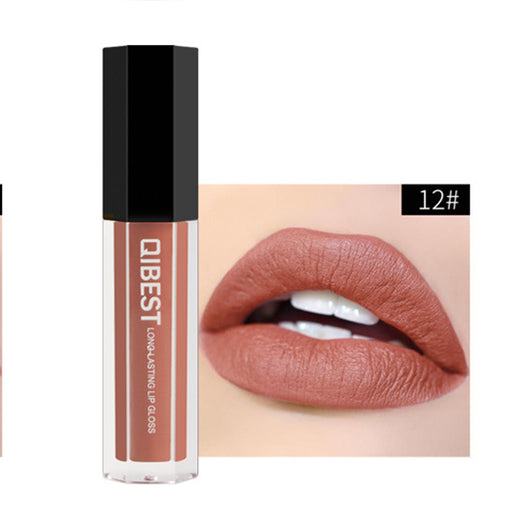 Brillo Labial Hexagonal QIBEST - Acabado Espejo Profesional - Image 17