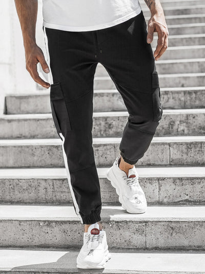 Pantalones Casuales de Cuero para Hombre - Image 8