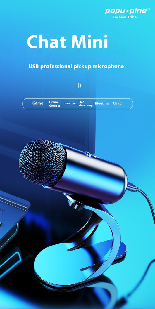 Micrófono USB para Karaoke y Streaming en Computadora - Image 7